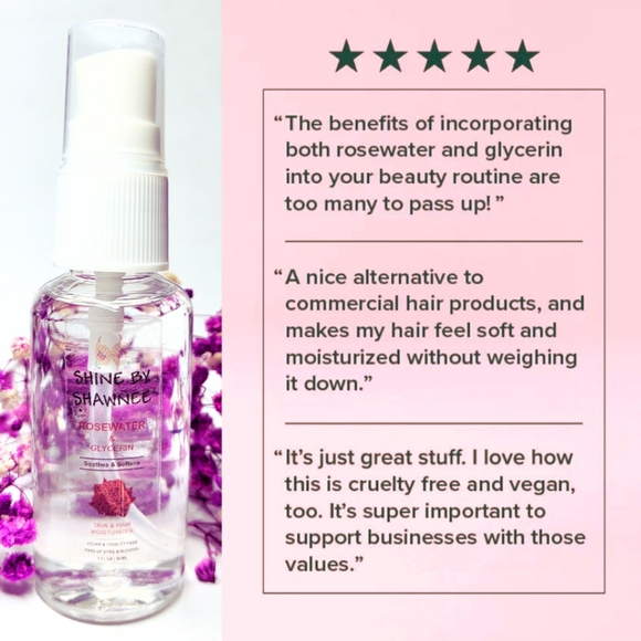 Rose Water & Glycerin Spray for Face & Har - Picture 6 of 11